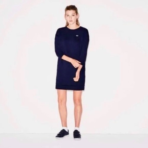 Lacoste Women's Sport Logo Tennis Sweatshirt Dress - 36