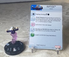 Heroclix Marvel Comics Riptide 014 Common figure w/card 