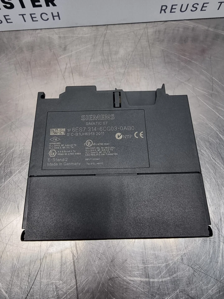 Siemens Simatic S7 CPU | 6ES7 314-6CG03-0AB0 - Imagen 3 de 4