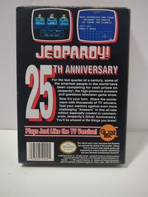 Jeopardy 25th Anniversary Edition (Nintendo Entertainment System, 1990) NES CIB