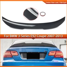 PSM Style Highkick Duckbill Trunk Spoiler Wing For BMW E92 M3 Coupe 2DR 2007-13
