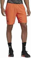 orange adidas shorts mens