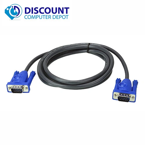 USA Seller!! Fast Shipping!! 5FT VGA SVGA Cable Adapter Male to Male LCD PC TV - Image 3 of 4