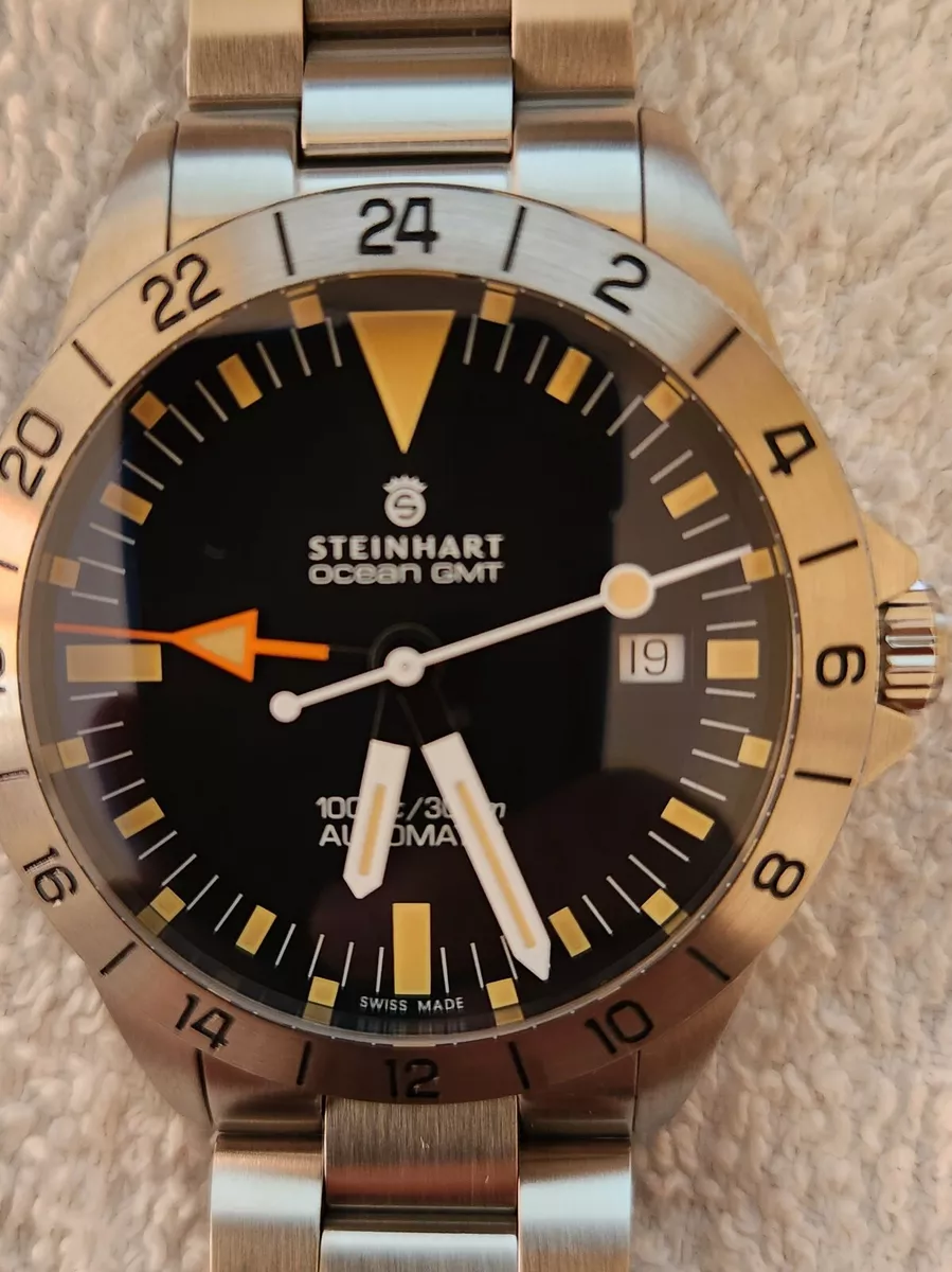 STEINHART Ocean 39 vintage GMT special OLKO edition