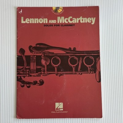 Lennon and McCartney Solos for Clarinet Play Along Series with CD Hal Leonard
