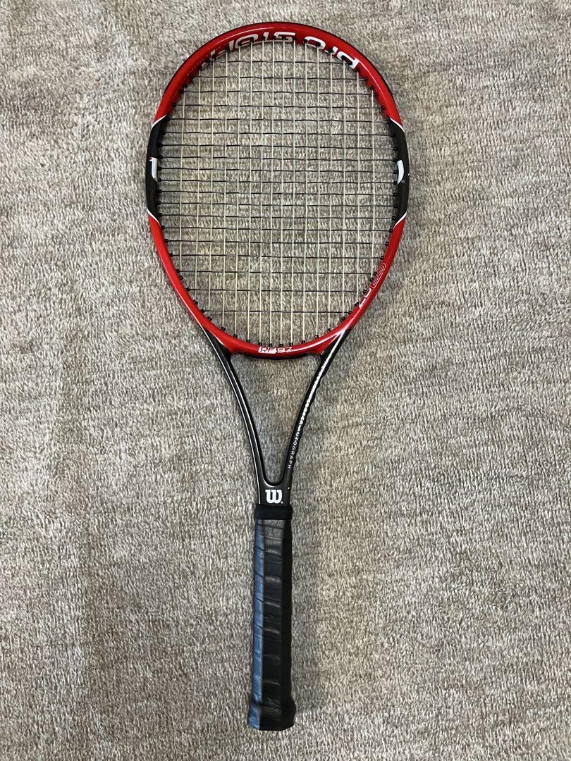 新品未使用　Wilson ProStaff RF97 2014 v10 Wilson Pro Staff RF97 V10 Tennis Racket Used Federer Model