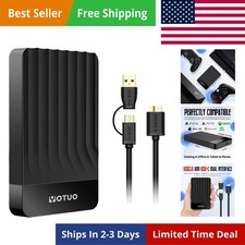 Portable External Hard Drive Storage Expansion Mobile HDD USB 3.0 for PC, Mac...