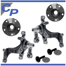 2 Achsschenkel hinten für VW Golf V Golf VI Jetta III und 2 Radlager