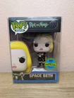 Funko Pop! Digital Rick and Morty Space Beth #327 5000pcs Redemption w Protector