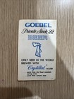 RARE 1958 Detroit Tigers Franchi Beer Flint, Michigan Baseball Schedule — photo 3