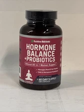 Rainbow Nutrients Hormone Balance +Probiotics 120 Capsules Expires 11/26