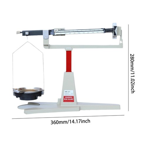 Mechanical Quadruple Beam Balance Weighing Scale for School Lab Analytical - Picture 4 of 7