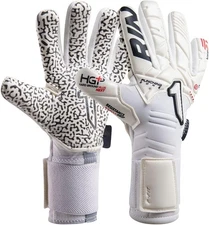 Rinat Kratos-Prime Goalkeeper Gloves – Super Softy XP Latex, White  (Size 10)