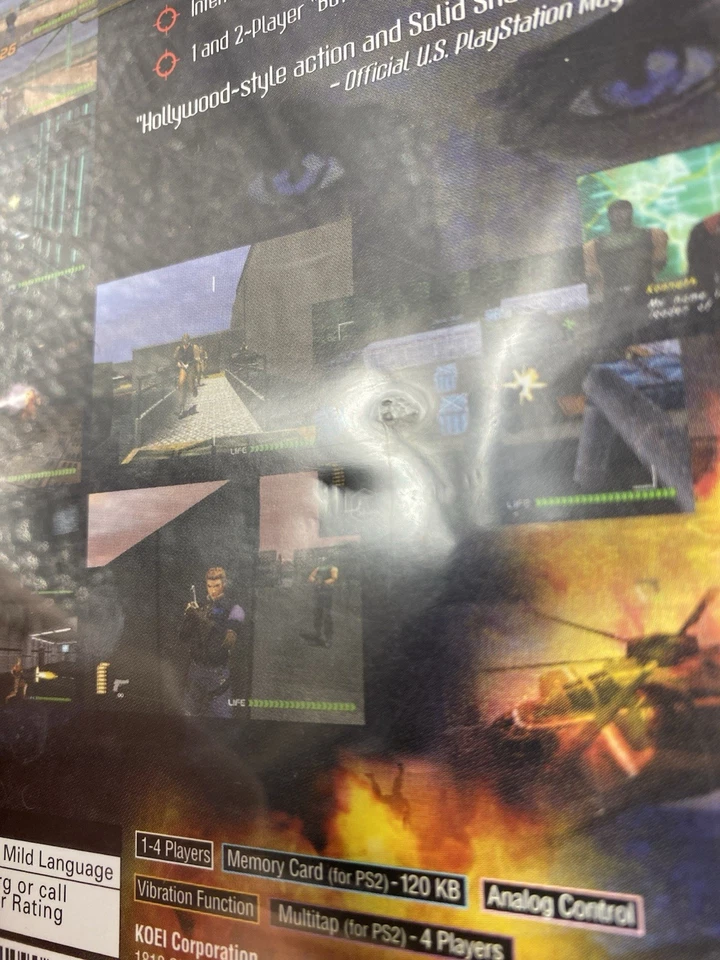 WinBack: Covert Operations (Sony PlayStation 2, 2001) PS2 SEALED - Image 3 of 3