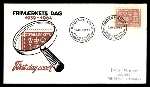 Mayfairstamps Denmark FDC 1964 stamp day First Day Cover aax_42477