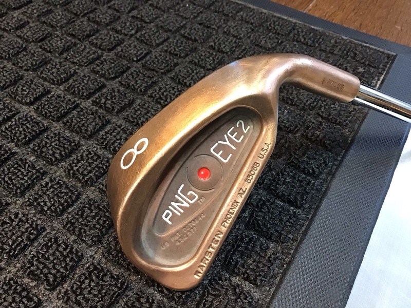 Ping Eye 2 8 Iron Red Dot Beryllium Copper RH Tapered Steel Shaft