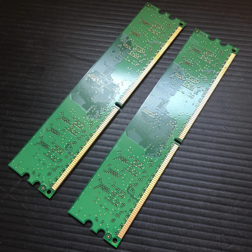 2PCS Samsung  256MB 1Rx16 PC2-3200U-333-10-C1 M378T3354BG0-CCC PC Memory - Image 4 of 4
