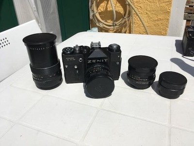 ZENIT TTL Made in UdSSR mit Optik und Blitz Hitacon 230