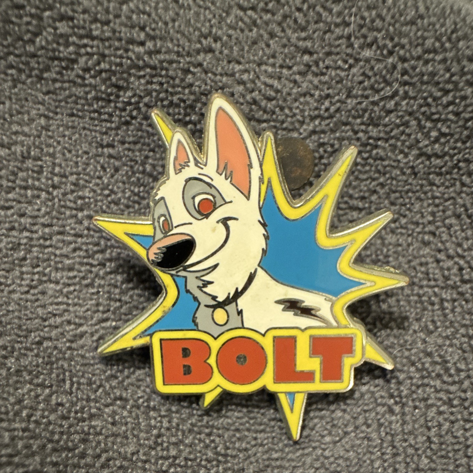Disney Collector Pin 2003 Bolt Dog Pin Starburst
