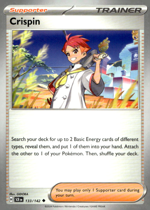 Crispin - Uncommon SV07: Stellar Crown 133/142 NM