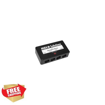 MIDI Solutions Quadra Thru 1-in 4-out MIDI Through Box