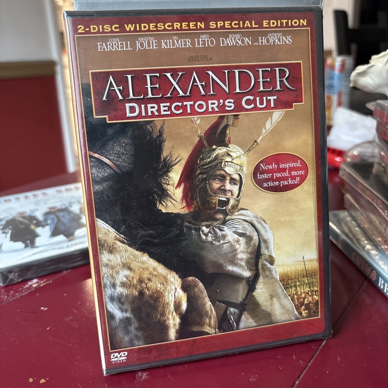 Alexander Director's Cut 2-Disc DVD Oliver Stone Colin Farrell Angelina Jolie