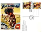 NATIVE INDIAN CULTURE   LEGENDS OF THE WEST 1994 FIRST DAY CARD COMBO UNADDR
