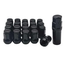 M12x1.5 Lug Nuts 20 Pack Wheel Nut Covers Caps With 20 Pcs Black M12x1.5 Lug Nuts 20 Pack Wheel Nut Covers Caps With 20 Pcs Black