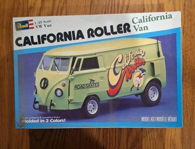 自動車 Revell Takara 1/25 Volkswagen Van Revell California Roller Van, 1/25 Scale Model Kit, Incomplete | eBay