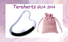 Terahertz Stone Body Scrape Gua Sha Massager Tool Facial Beauty