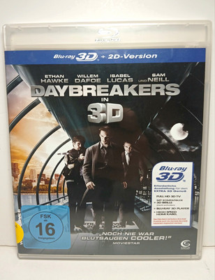 Daybreakers 3D Blu-ray 3D + 2D (2010) Region B German Import Rare