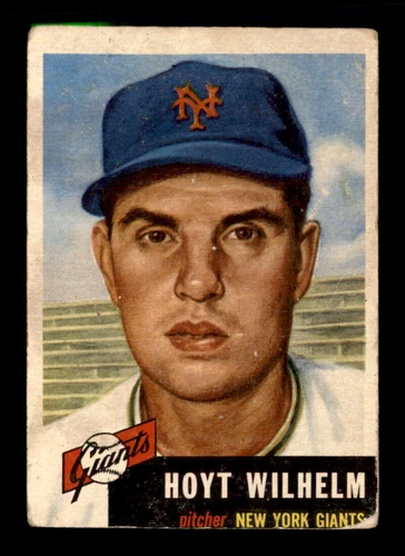 1953 Topps #151 Hoyt Wilhelm  G/VG X2835798