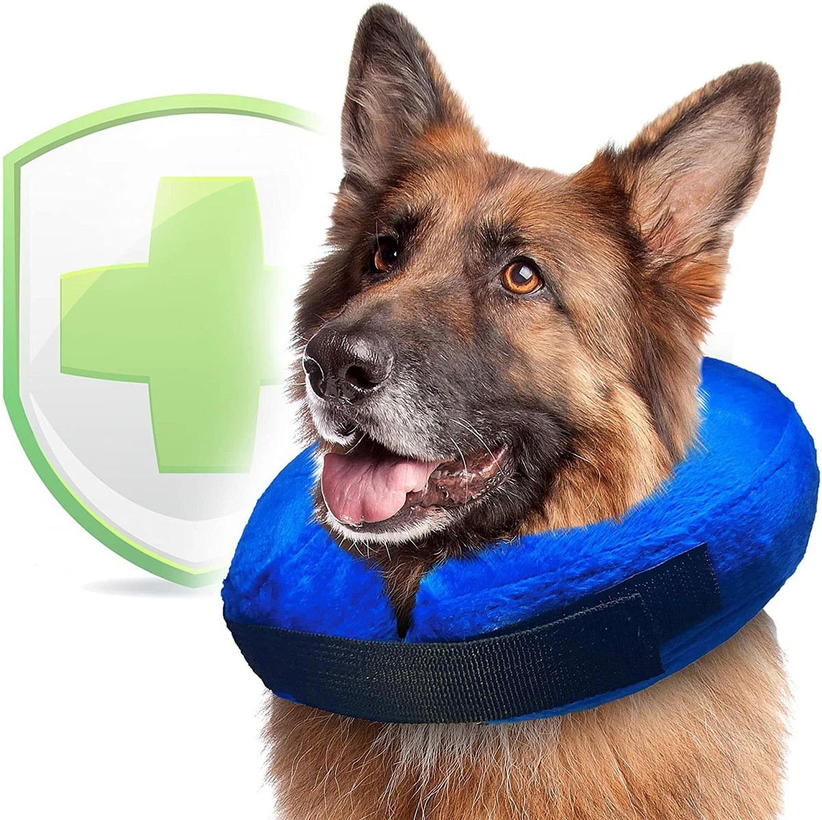 Soft Dog Cone Alternative Comfy Dog Cones for Large Dogs Inflatable Dog Collar