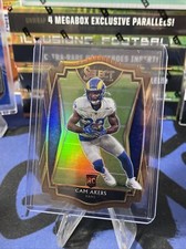 CAM AKERS #/355 BRONZE 2020 Panini Select Football DIE-CUT PRIZM #155 ROOKIE