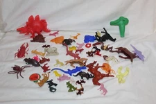 Vintage MARX MPC Tim Mee Plastic Toy Figures MIXED Lot of Animals