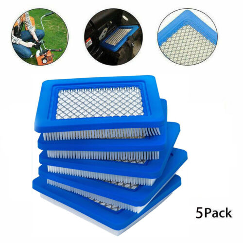 5PCS Air Filter Lawn Mower Filters For Briggs&Stratton 491588 491588s 399959 H/P