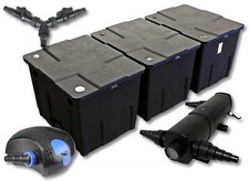 TTSunSun set per laghetti filtro 90000l chiarificatore 18W pompa 100W ECO