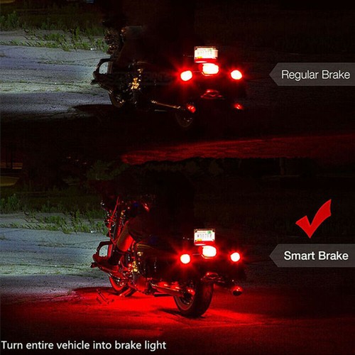 16PCS RGB Motorcycle LED Light Accent Glow Neon Strip Kit Bluetooth APP Control - Picture 7 of 16