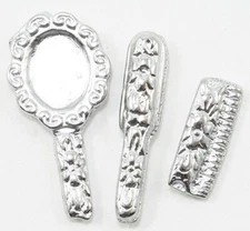Dollhouse Miniatures 1:12 Scale Vanity Set, 3Pc #IM65039