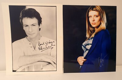 BUFFY : ROBIN SACHS (ETHAN) & TARA MACLAY (AMBER BENSON) AUTOGRAPH SET (CCB)