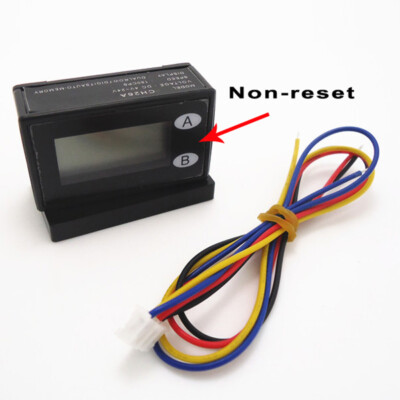 JY-26B 7 Digits Non-resettable LCD Coin Counter Meter For Vending Machine Parts