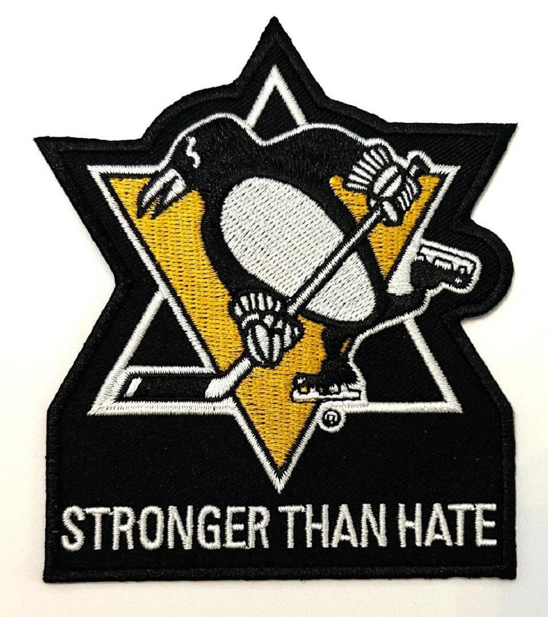 Pittsburgh Penguins Stronger Than Hate Jersey Patch