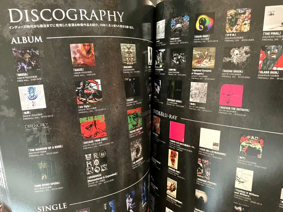 NEW DIR EN GREY PLAYERS BOOK From Japsn | eBay