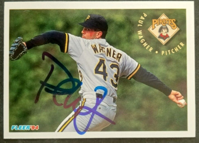 1994 Fleer SIGNED: Paul Wagner, PIRATES #623