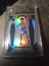 2017-18 Panini Prizm - De'Aaron Fox #24 Silver Prizm (RC) for sale
