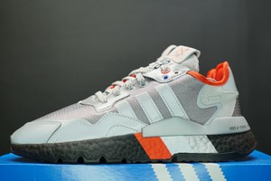 Adidas Nite Jogger entrenadores 3M Reflectante Plateado Metálico Zapatillas  og Zapatos Ds | eBay