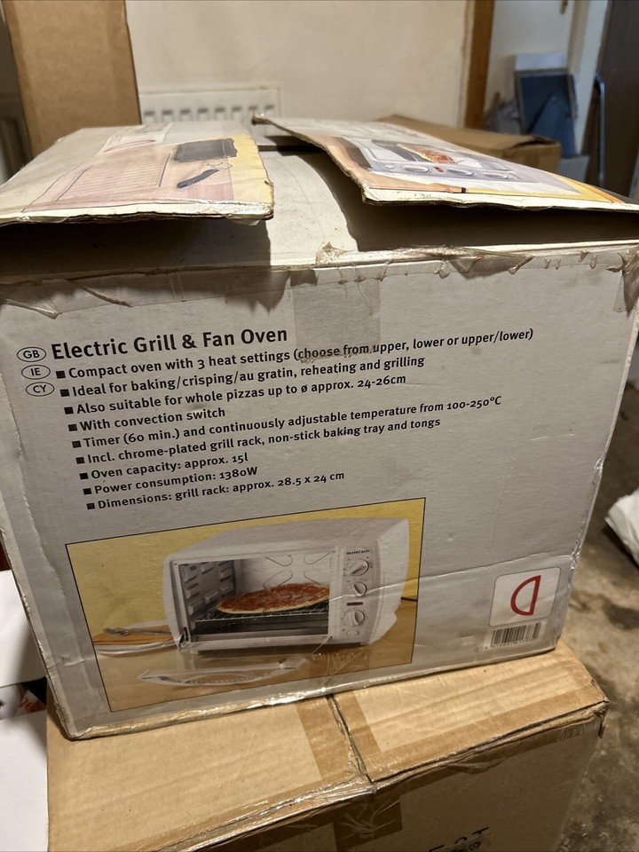 table top fan oven and grill eBay
