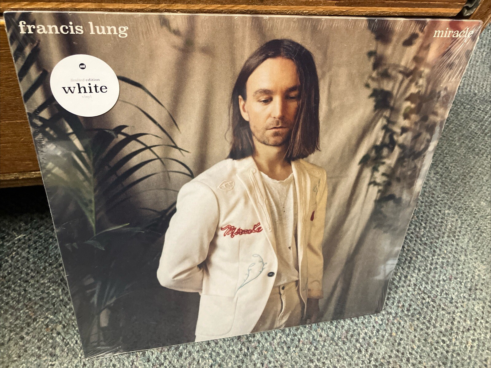Francis Lung – Miracle - Brand New & Sealed 2021 Ltd Edit White Vinyl LP