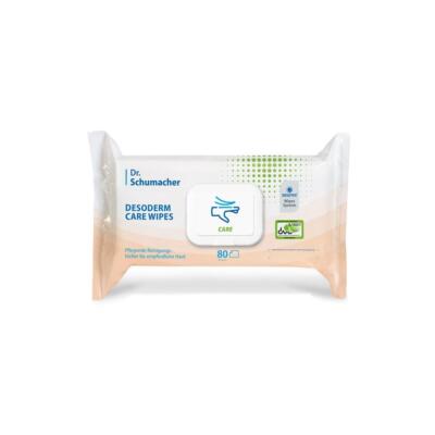 DESODERM Care Wipes 80 Tücher Feuchtpflegetücher