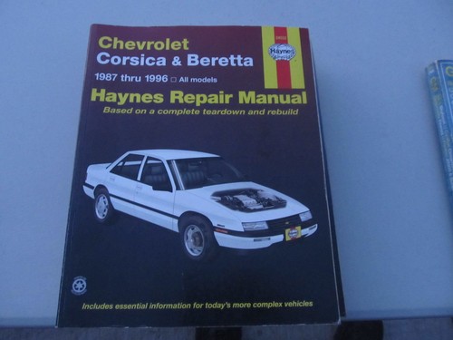 Haynes Chevrolet Corsica & Beretta 1987-1996 repair manual